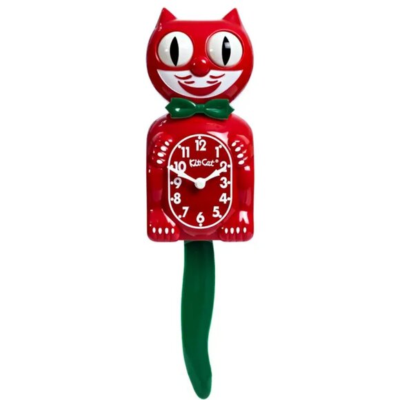 Classic Christmas Kit-Cat Klock Clock - Picture 1 of 1